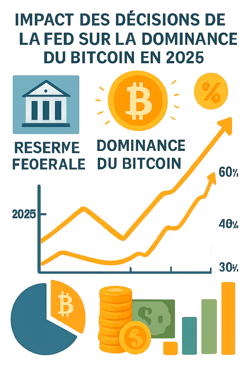 découvrez une analyse approfondie de la montée de la dominance du btc en 2025 et son impact crucial sur le marché des cryptomonnaies.