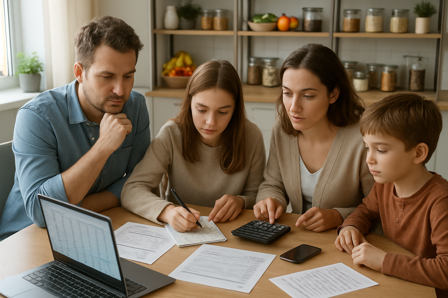 découvrez comment établir un budget courses efficace pour une famille de 4 personnes en 2025, avec des conseils pratiques pour économiser tout en mangeant sainement chaque mois.