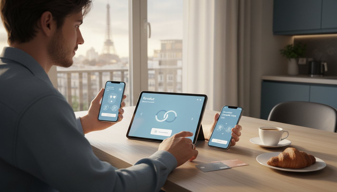 Compte joint Revolut : ouvrir un Shared Account pas à pas en 2026