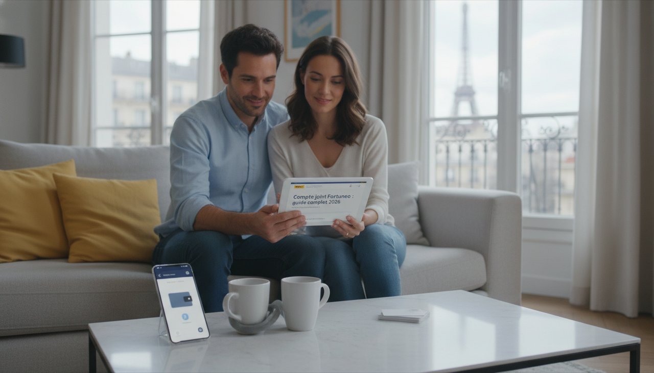 Compte joint Fortuneo : guide complet 2026 (conditions, frais, avis, ouverture)