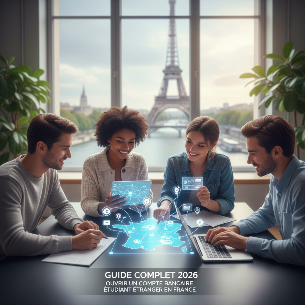 Ouvrir un compte bancaire pour étudiant étranger en France : guide complet 2026