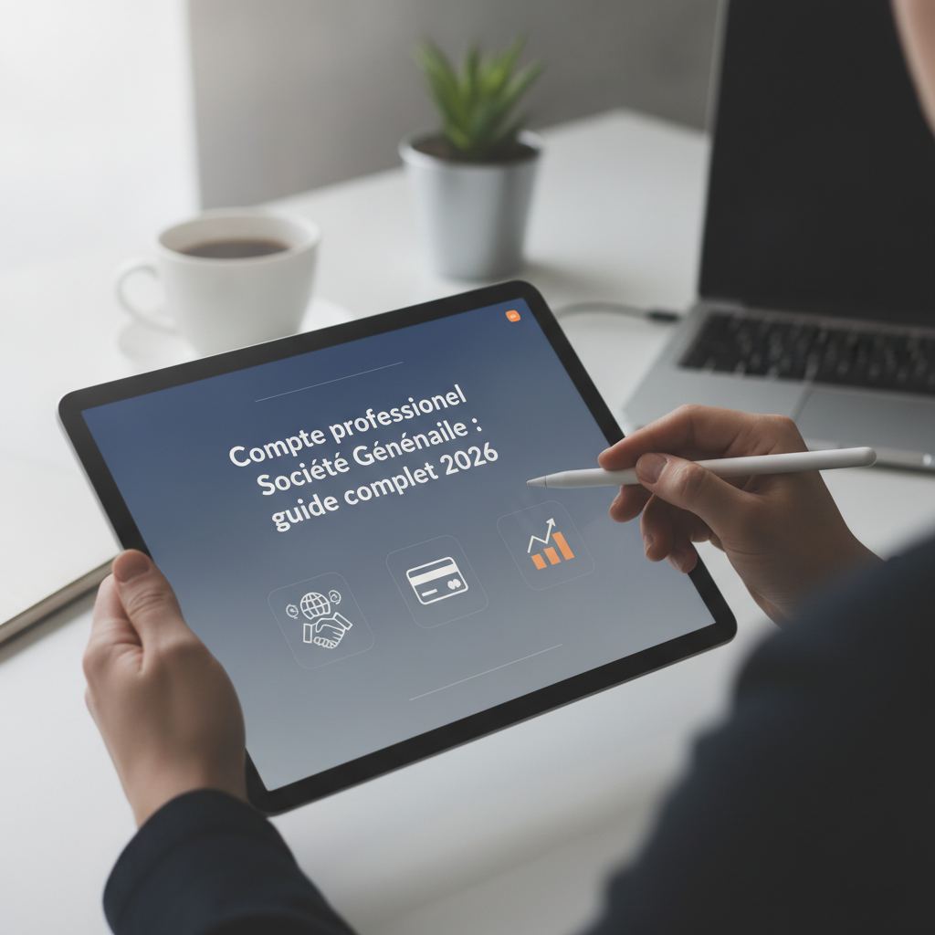 Compte professionnel Société Générale : guide complet 2026