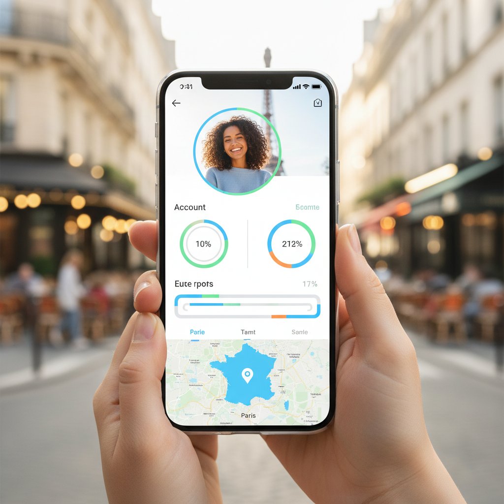 Néobanque sur smartphone pour étudiant étranger en France gestion compte