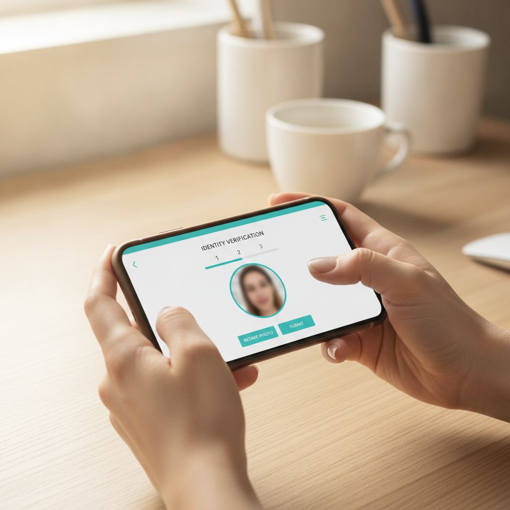 vérification identité application bancaire mobile Revolut N26 attestation hébergement