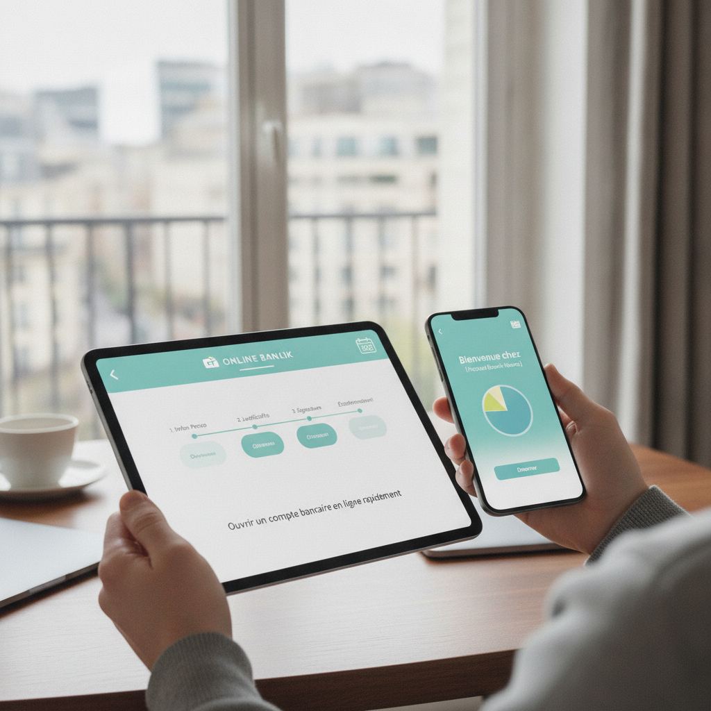 Ouvrir un compte bancaire en ligne rapidement en 2026