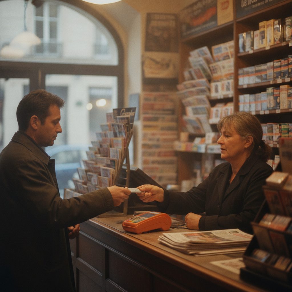 Ouverture compte Nickel en bureau de tabac : présentation de la pièce d'identité au buraliste
