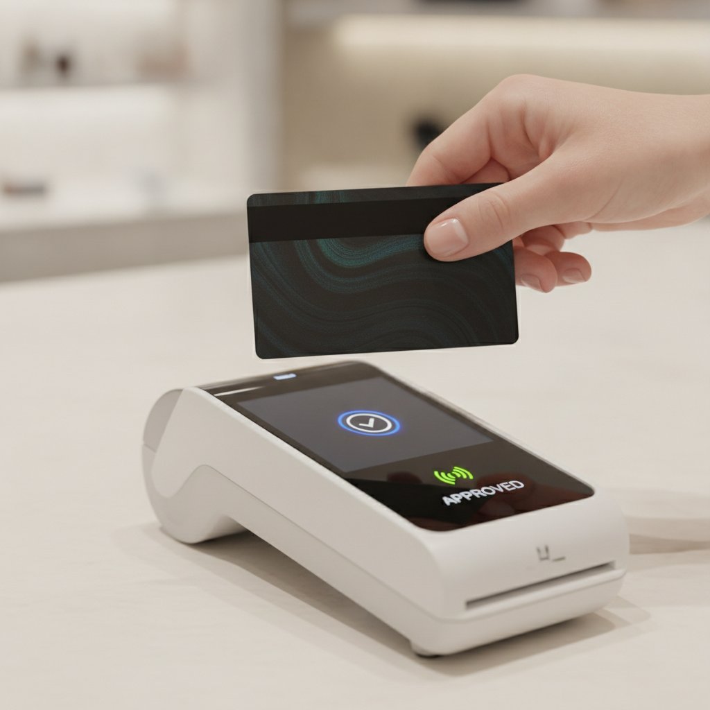 carte bancaire Revolut utilisée pour un paiement mobile sans contact