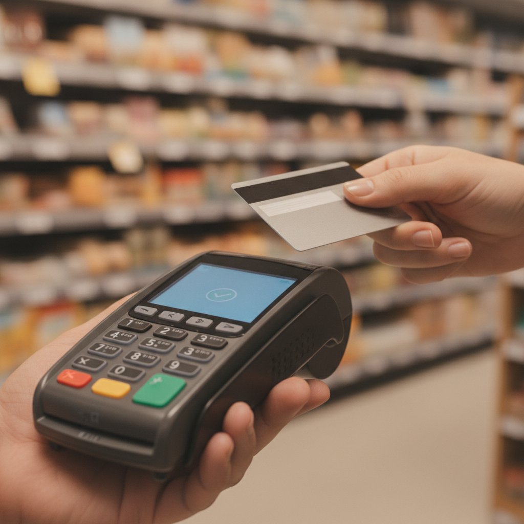paiement sans contact carte terminal